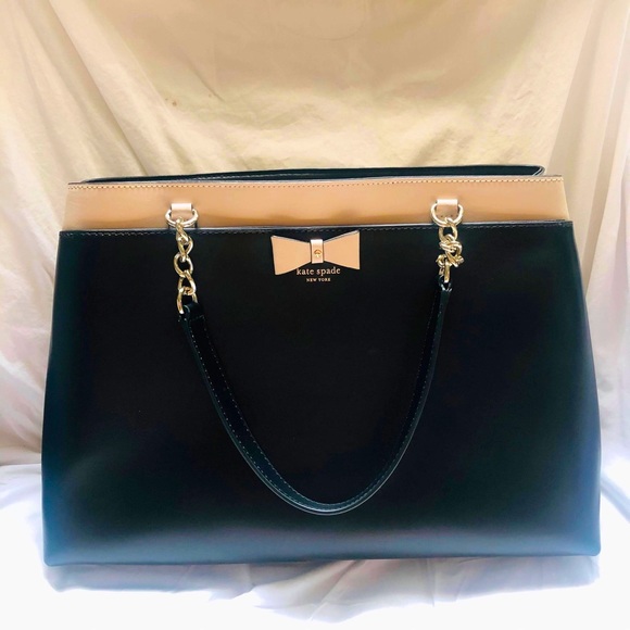 kate spade Handbags - Beige Baldwin Street Maryanne Purse Handbag Tote